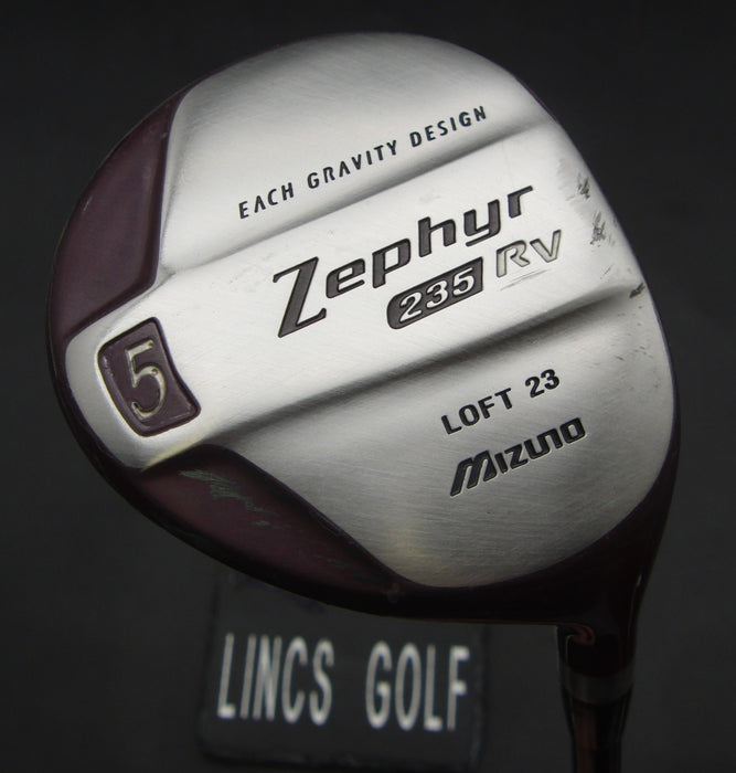 Ladies Mizuno Zephyr 235 RV 23° 5 Wood Ladies Graphite Shaft Mizuno Grip