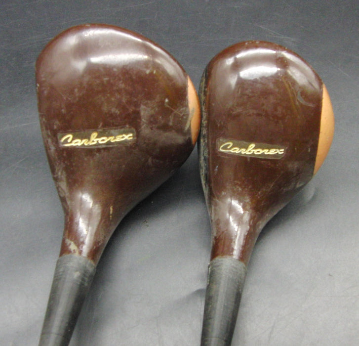 Set of 2 Daiwa GC Carborex 5 Wood + Driver Regular Graphite Shafts Black Grips