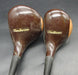 Set of 2 Daiwa GC Carborex 5 Wood + Driver Regular Graphite Shafts Black Grips