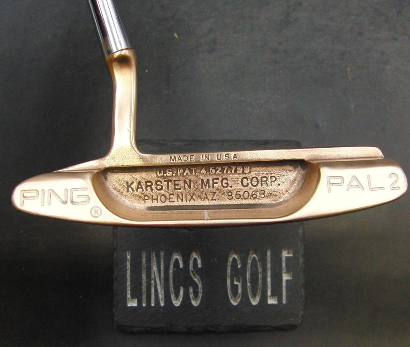 Refurbished Ping Pal 2 BeCu Putter Steel Shaft 80.5cm Length Acer Grip