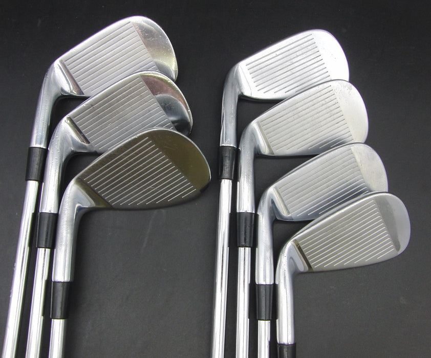 Set of 7x TaylorMade SLDR 5-SW Irons Stiff Steel Shafts TaylorMade Grips