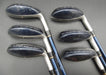 Set of 6x Spalding High Ball Irons 5-PW Regular Graphite Shafts Spalding Grips*