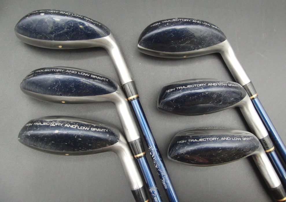 Set of 6x Spalding High Ball Irons 5-PW Regular Graphite Shafts Spalding Grips*