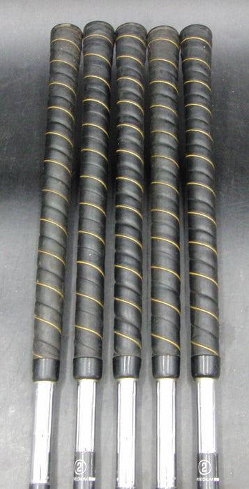 Set of 5 x MacGregor Tourney Irons 6-10 Regular Steel Shafts Unbranded Grip
