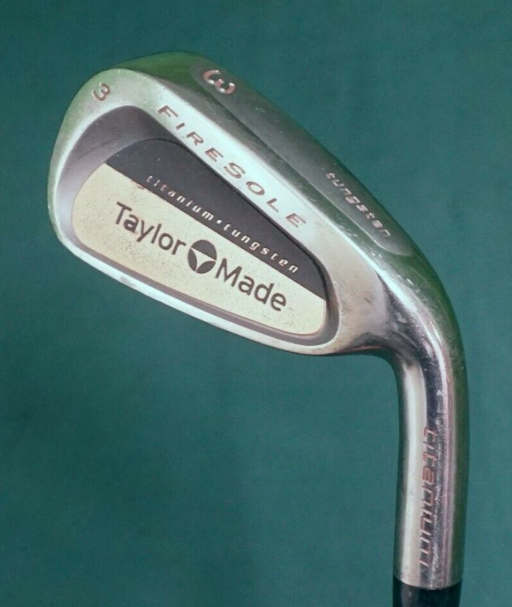 TaylorMade Firesole Tungsten Titanium 3 Iron Stiff Steel Shaft Golf Pride Grip