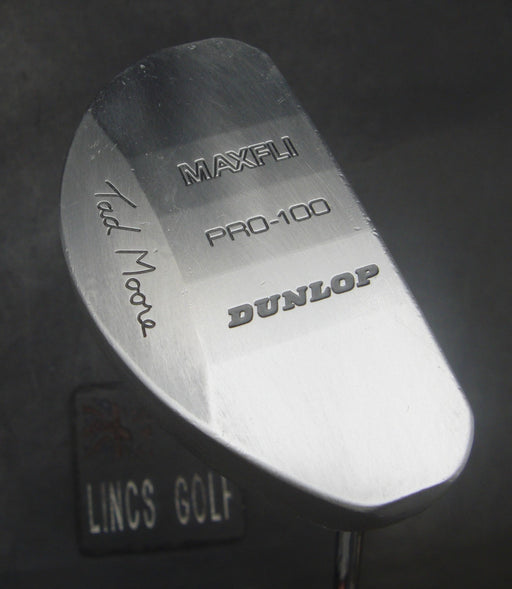 Dunlop Tad Moore MaxFli Pro-100 Putter Steel Shaft 83cm Length Royal Grip