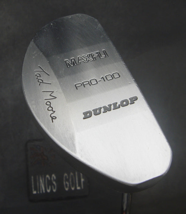 Dunlop Tad Moore MaxFli Pro-100 Putter Steel Shaft 83cm Length Royal Grip