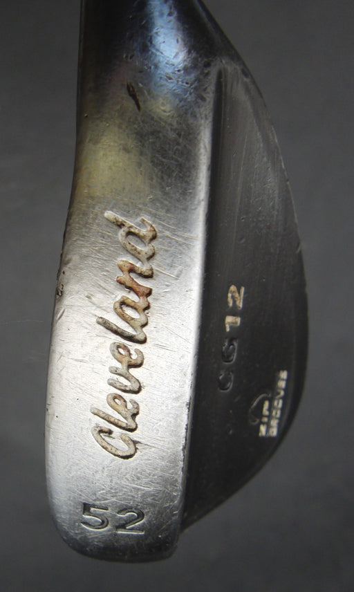 Cleveland CG12 Zip Grooves 52° Gap Wedge Stiff Steel Shaft David Grip