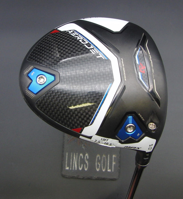 Cobra Aerojet Max 9° Driver Stiff (Optional) Graphite Shaft Black Grip*