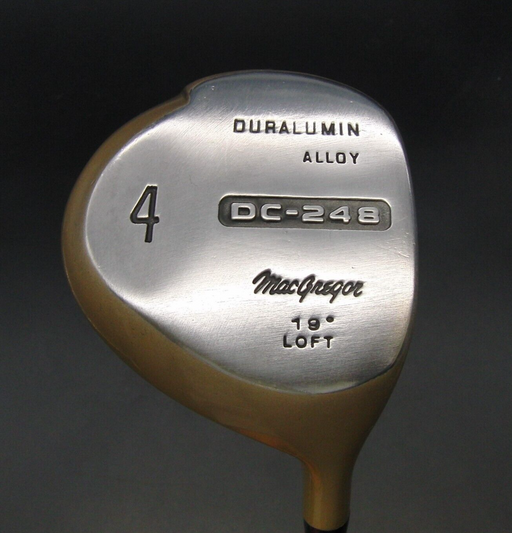 Macgregor Duralumin Alloy DC248 19° 4 Wood Regular Graphite Shaft Macgregor Grip