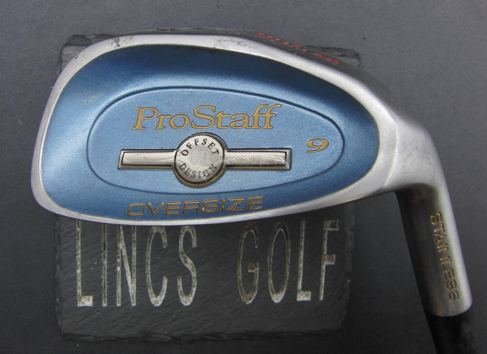 Wilson Pro Staff Oversize 9 Iron Regular Steel Shaft Wilson Grip