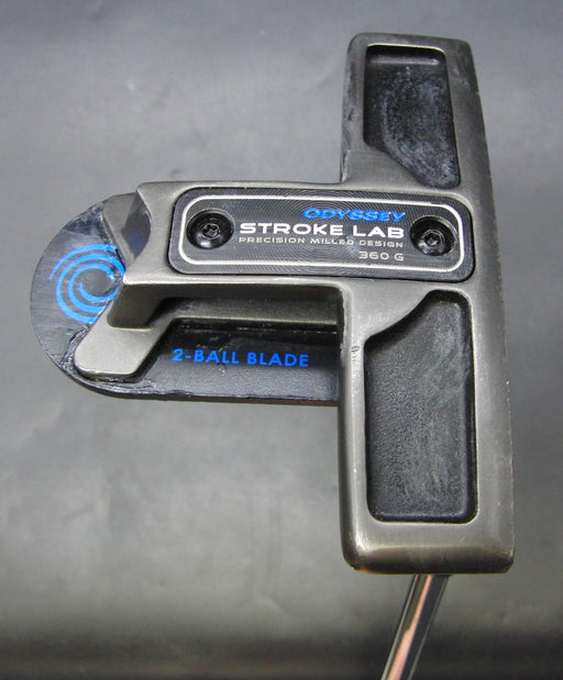 Odyssey Stroke Lab 2-Ball Blade Putter 84.5cm Length Steel Shaft Odyssey Grip