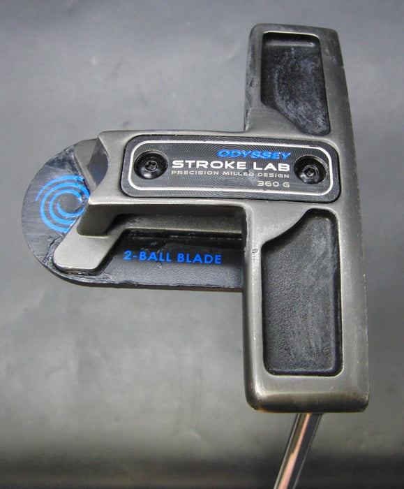 Odyssey Stroke Lab 2-Ball Blade Putter 84.5cm Length Steel Shaft Odyssey Grip