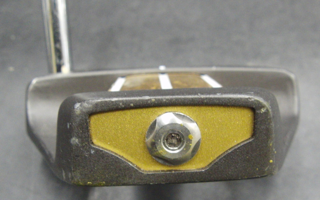 Top Lanking Straight Hitting Putter Steel Shaft 86cm Length West Golf Grip