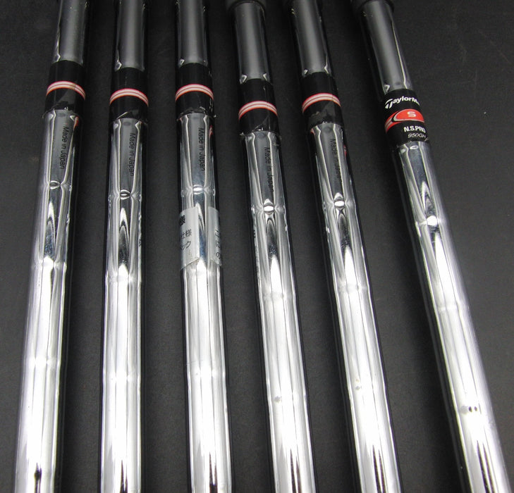Set of 6x TaylorMade XR 5-PW Irons Stiff Steel Shafts TaylorMade Grips