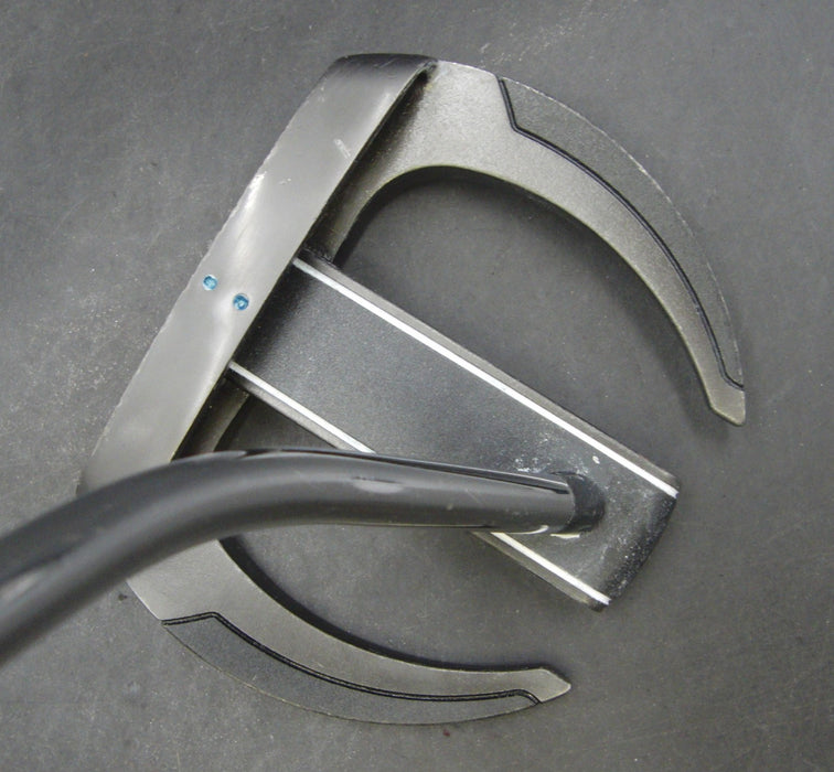 Odyssey BackStryke SaberTooth Putter Steel Shaft 84cm Length Psyko Grip*