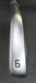 Ping i59 Black Dot 6 Iron Stiff Steel Shaft NO 1 Grip