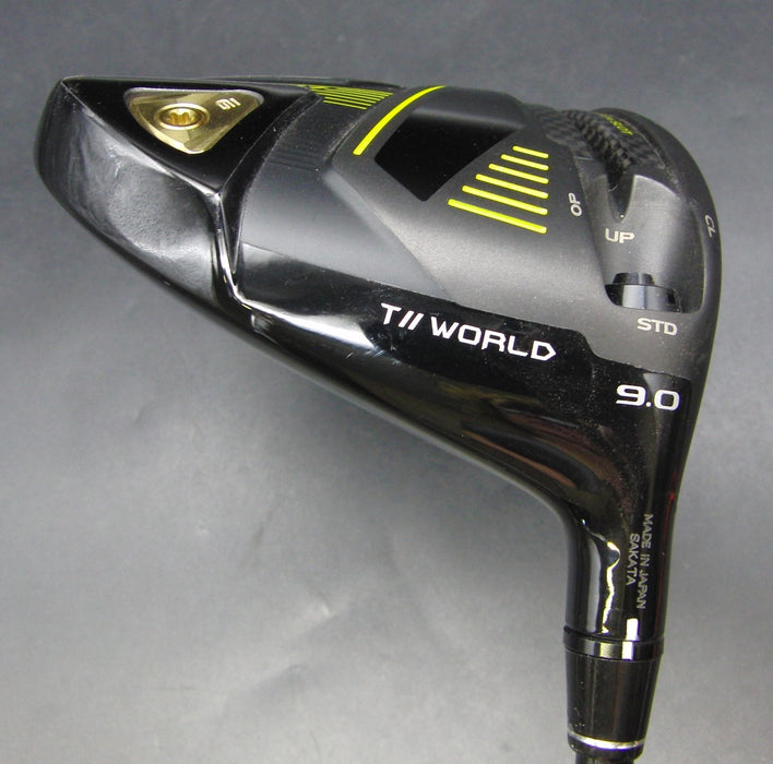 Honma T World TW757 D Plus 9° Driver Regular Graphite Shaft Benross Grip*