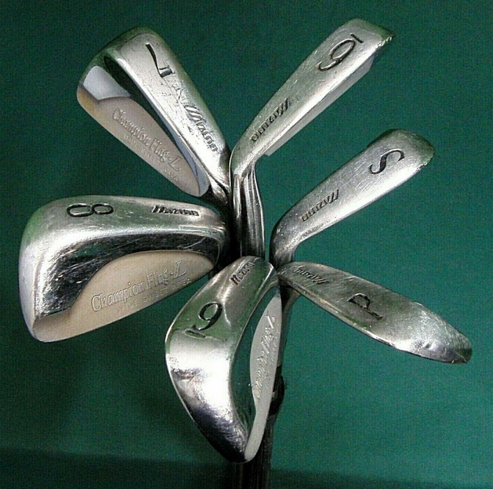 Vintage Ladies Set of 6 x Mizuno Champion Irons 6-SW Ladies Steel Shafts