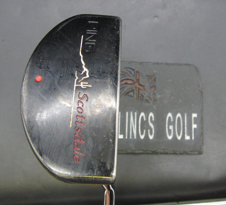 Ping Scottsdale Half Pipe Putter Steel Shaft 86cm Length Golf Pride Grip