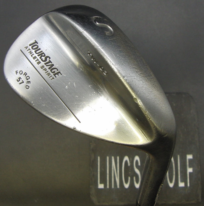 Bridgestone Tourstage Forged 57° Sand Wedge Stiff Steel Shaft Golf Pride Grip