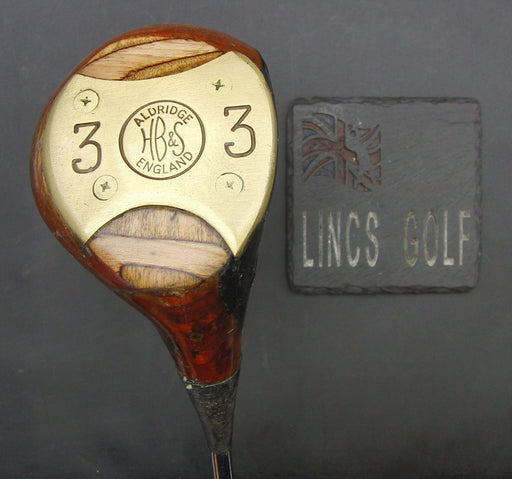 Aldridge HB & S 3 Wood Regular Steel Shaft Black Grip