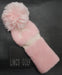 Set of 2x Pink Wood Head Covers