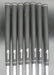 Set of 7 x Mizuno JPX 900 Tour Irons 4-PW Stiff Steel Shafts Karma Grips