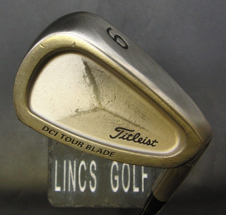Titleist DCI Tour Blade 9 Iron Stiff Graphite Shaft Golf Pride Grip