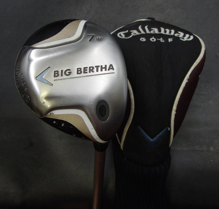 Ladies Callaway Big Bertha 7 Wood Ladies Graphite Shaft Champkey Grip & H/C