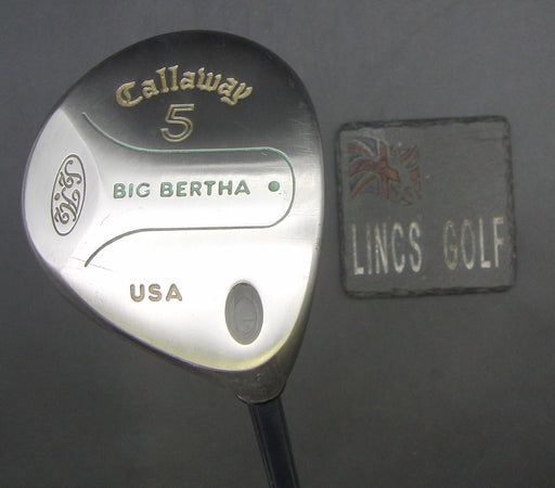 Callaway Big Bertha 5 Wood Regular Graphite Shaft Callaway Grip