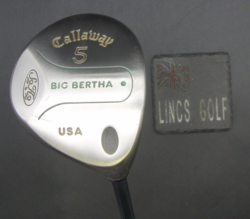 Callaway Big Bertha 5 Wood Regular Graphite Shaft Callaway Grip