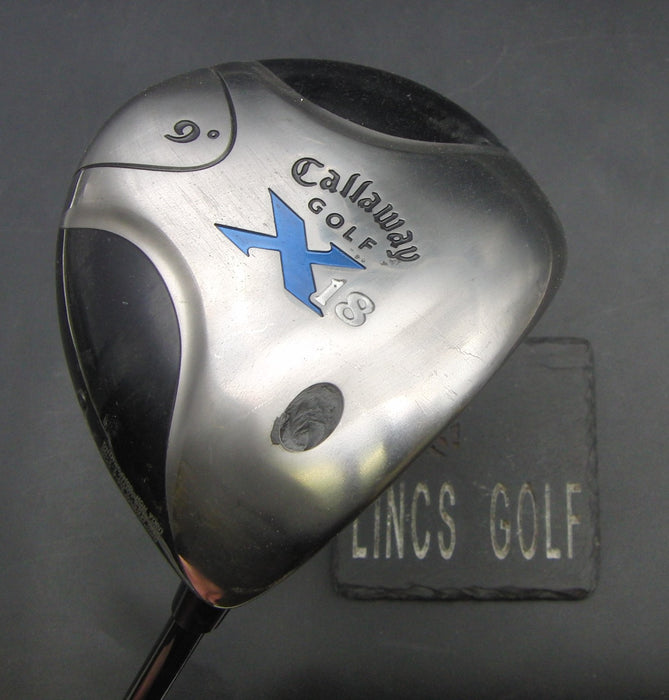 Callaway X18 9° Driver Regular Graphite Shaft Tour Edge Grip