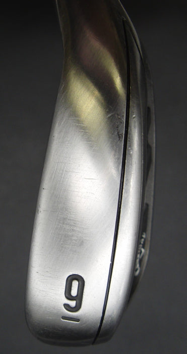 Callaway Mavrik 9 Iron Stiff Steel Shaft Sev Golf Grip