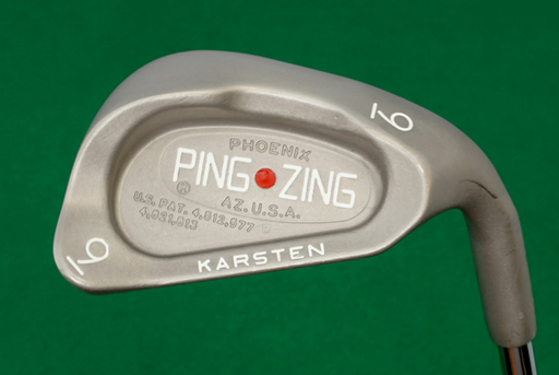 Ping Zing Karsten Red Dot 9 Iron Regular Steel Shaft and Golf Pride Grip