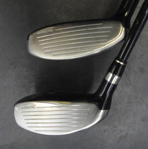 Set of 2 MacGregor Mactec NV iX 5&7 Woods Regular Graphite Shafts Mactec Grips*