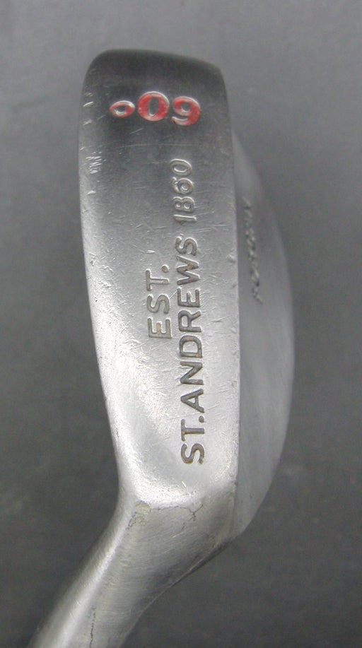 Left-Handed St.Andrews 1860 EST Forgan 60° Lob Wedge Regular Steel Shaft