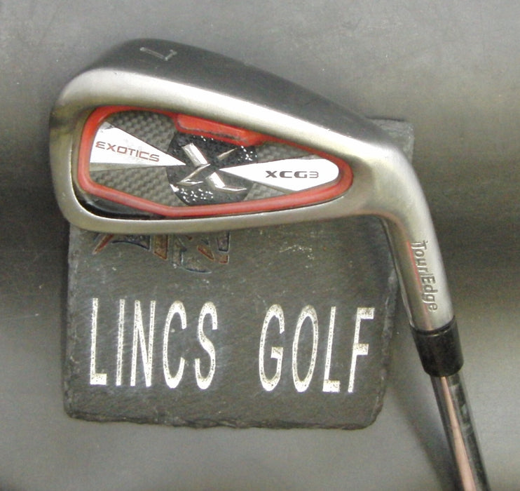 Tour Edge Exotics XCG3 7 Iron Regular Steel Shaft Exotics Grip