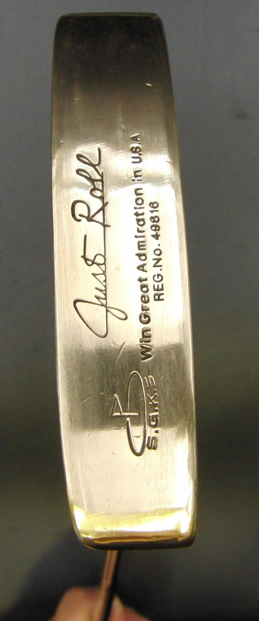 Vintage Japanese SGKS Royal Just Roll Putter Steel Shaft 88cm Long