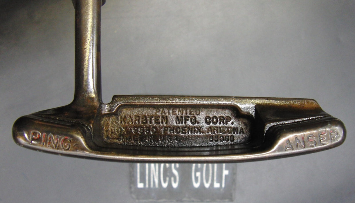 Original Black Ping Anser Putter 86cm Playing Length Steel Shaft Ping Grip