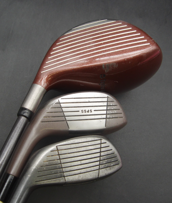 Set Of Taylor Made OverSize Burner 4-9 Iron+3 + 4 Maruman Woods+ Driver+ Putter