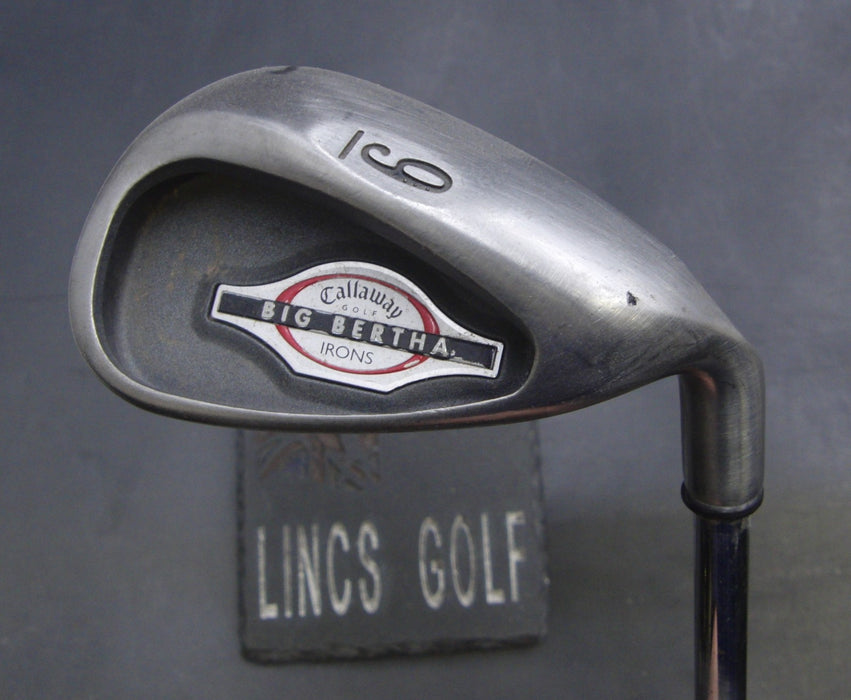Callaway Big Bertha 2002 9 Iron Uniflex Steel Shaft Callaway Big Bertha Grip