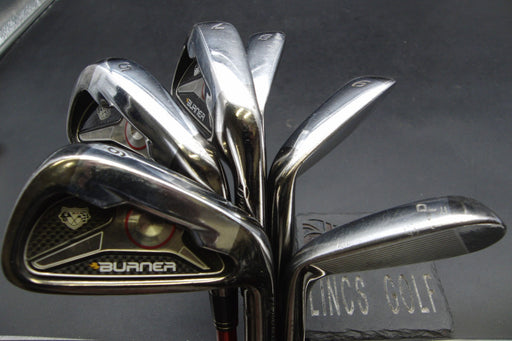 Set of 6x TaylorMade Burner TP Irons 5-PW Regular Graphite Shafts T/M Grips*