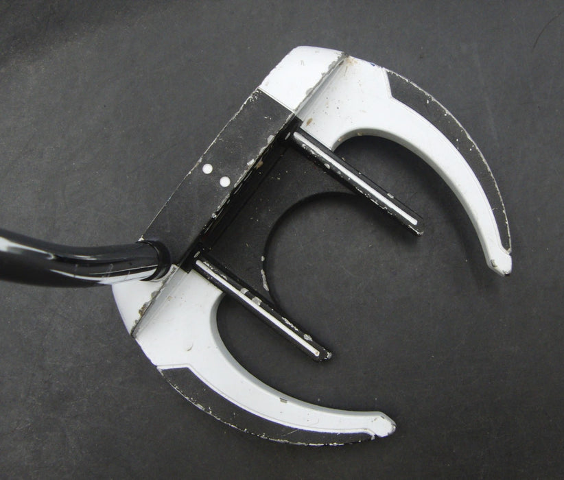 Odyssey Versa Sabertooth Putter Steel Shaft 87cm Length Psyko Grip*