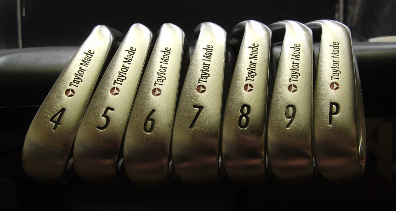 Set of 7 x TaylorMade V721 MidSize Irons 4-PW Stiff Graphite Shafts G/P Grips