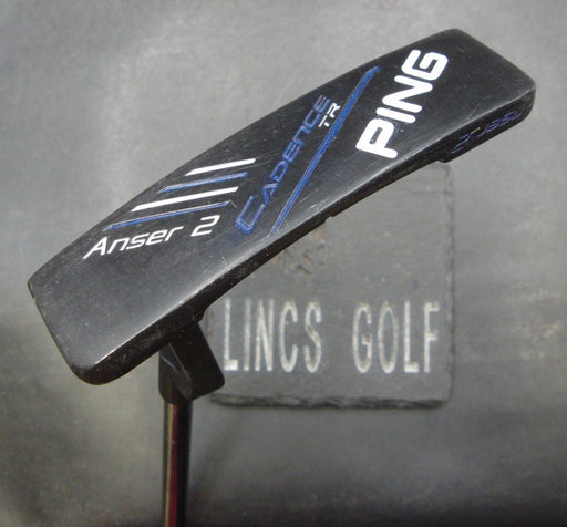 Left-Handed Ping Anser 2 Cadence TR Blue Dot Putter 90cm Steel Shaft Ping Grip
