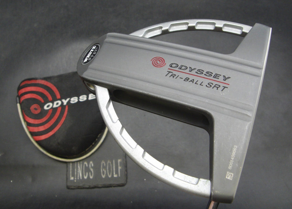 Odyssey White Steel Tri-Ball SRT Putter Steel Shaft 84cm Length Odyssey Grip*