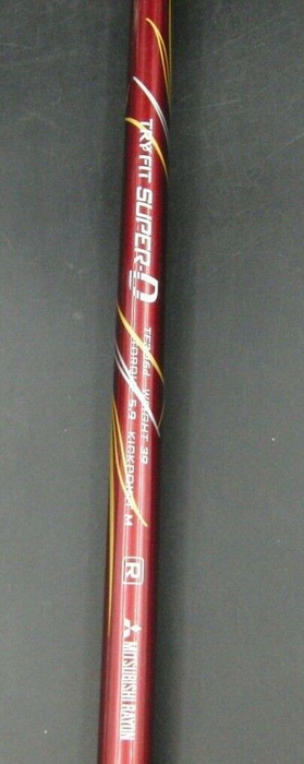 Japanese TOBUNDA SUPER-D TRY FIT 10.5° Driver Regular Flex Shaft Golf Pride Grip