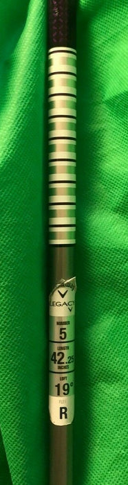 Lightly Used Callaway Legacy 5 Wood Regular Graphite Shaft Iomic Grip