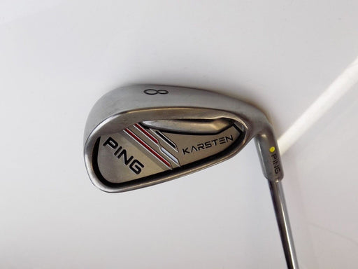 Ping Karsten Yellow Dot 8 Iron Ping CFS R Flex Steel Shaft Lamkin Grip